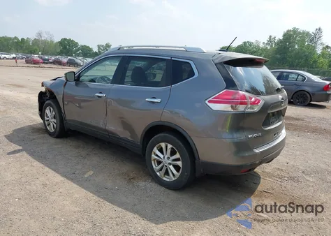 2015 Nissan Rogue Sv from USA, damaged, VIN KNMAT2MV5FP511748